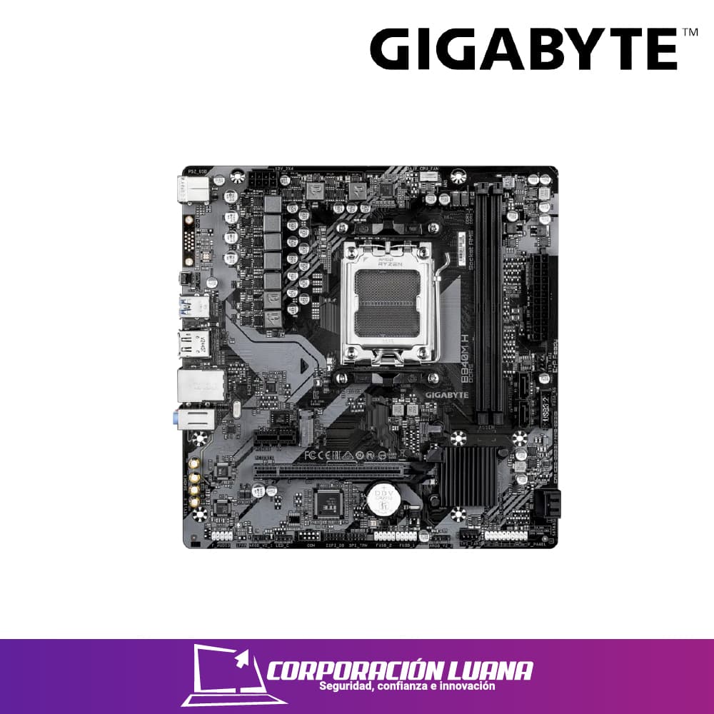 MOTHERBOARD GIGABYTE B840M H ( 9MB840MH-00-G10 ) DDR5 | AM5