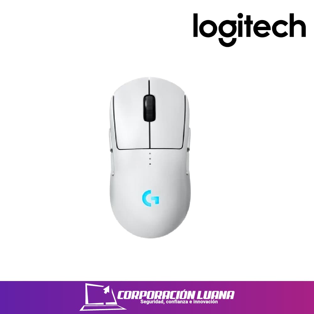MOUSE GAMER LOGITECH G PRO 2 LIGHTSPEED ( 910-007301) WIRELESS | WHITE| HERO 2 | LED-RGB