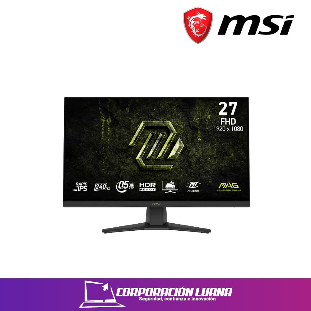 MONITOR MSI 27" ( MAG 272F X24 ) IPS | FHD - 200HZ - 1MS | DP - HDMI