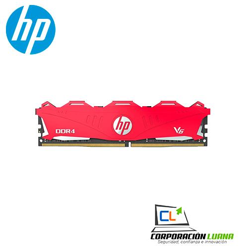MEMORIA RAM HP V6 SERIES 8GB 2666 MHZ ( HP8G2666MV6R ) DDR4 | RED