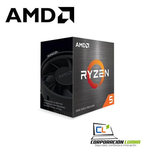PROCESADOR AMD RYZEN 5 5600X 6 CORE 4.2 GHZ AM4 RETAIL 100-100000065BOX