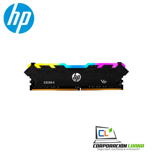 MEMORIA RAM HP V8 8GB 3200 MHZ ( HP8GB3200RGBV8 ) DDR4 | LED RGB