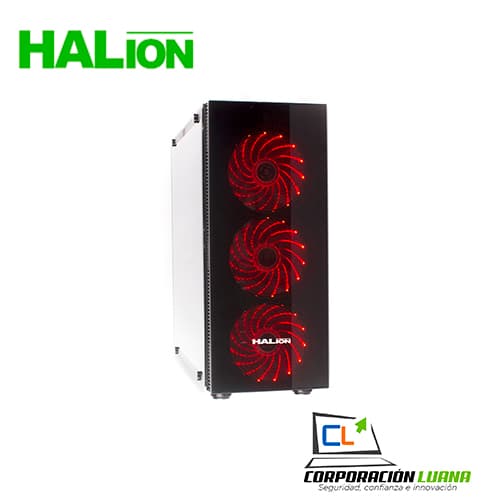 CASE HALION SCORPIO ( SCORPIO 5490 ) 350W | NEGRO | LED- RGB