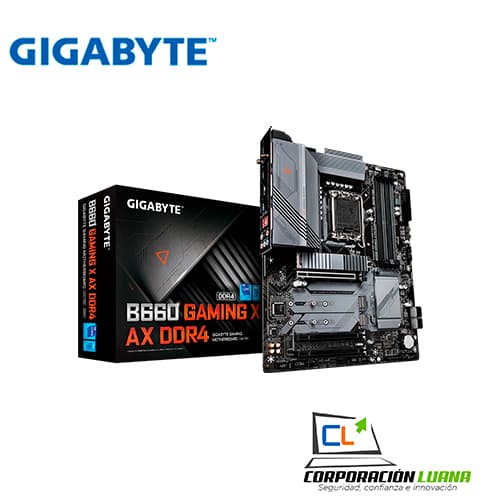 MOTHERBOARD GIGABYTE B660 GAMING X AX DDR4 ( B660M G X AX DDR4 ) LGA 1700