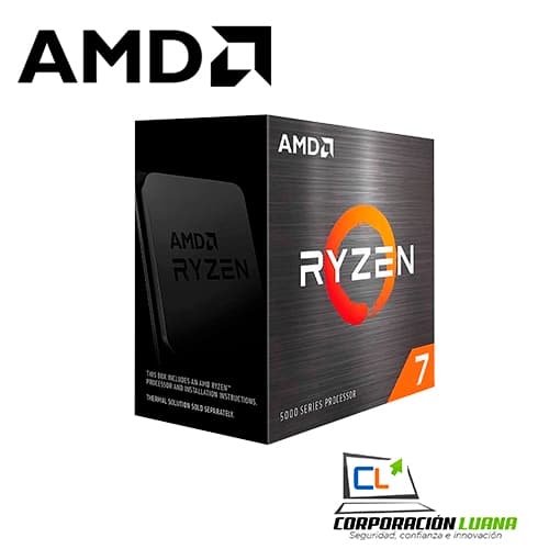 PROCESADOR AMD RYZEN 7 5700X ( 100-100000926WOF ) 4.6GHZ-32MB | AM4