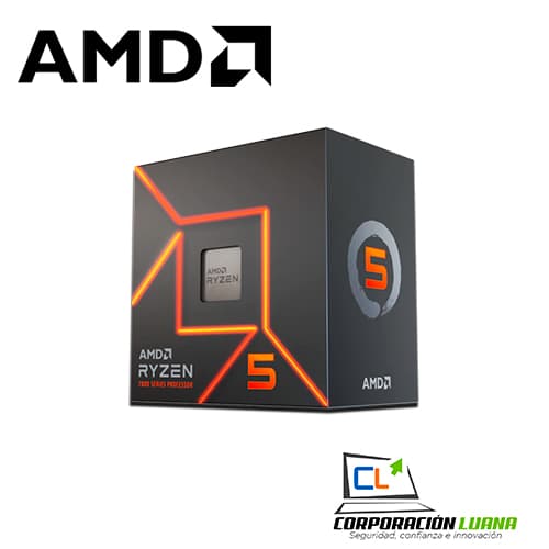 PROCESADOR AMD RYZEN 5 7600 ( 100-100001015BOX ) AM5 | 32MB - 3.8 GHZ | 65W