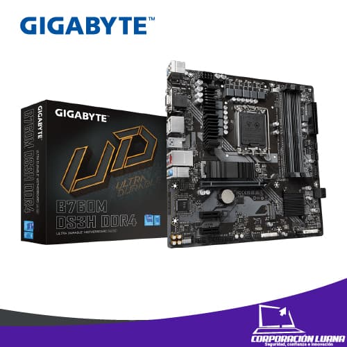 MOTHREBOARD GIGABYTE B760M DS3H ( B760M DS3H DDR4 G10 ) DDR4 | LGA1700