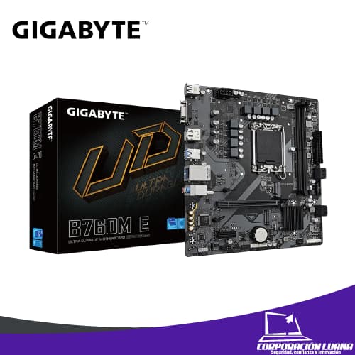MOTHERBOARD GIGABYTE B760M E ( B760M-E ) DDR5 | LGA1700