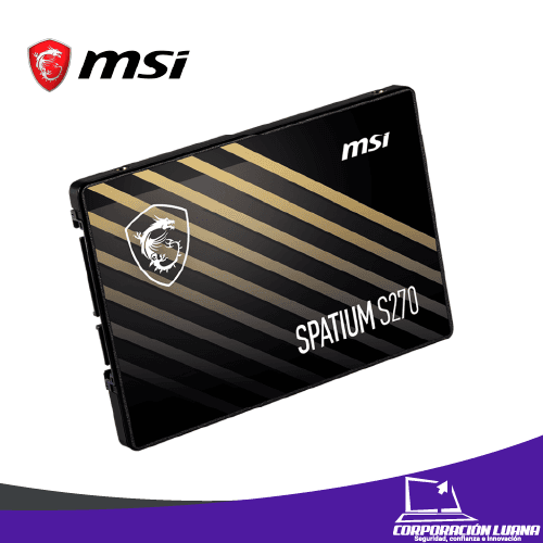 SSD MSI 480GB SPATIUM ( SPATIUM-S270-SATA-2.5-480GB ) SATA