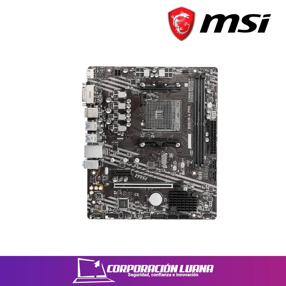 MOTHERBOAR MSI B550M-A PRO ( MBMSB550M-APRO ) AM4