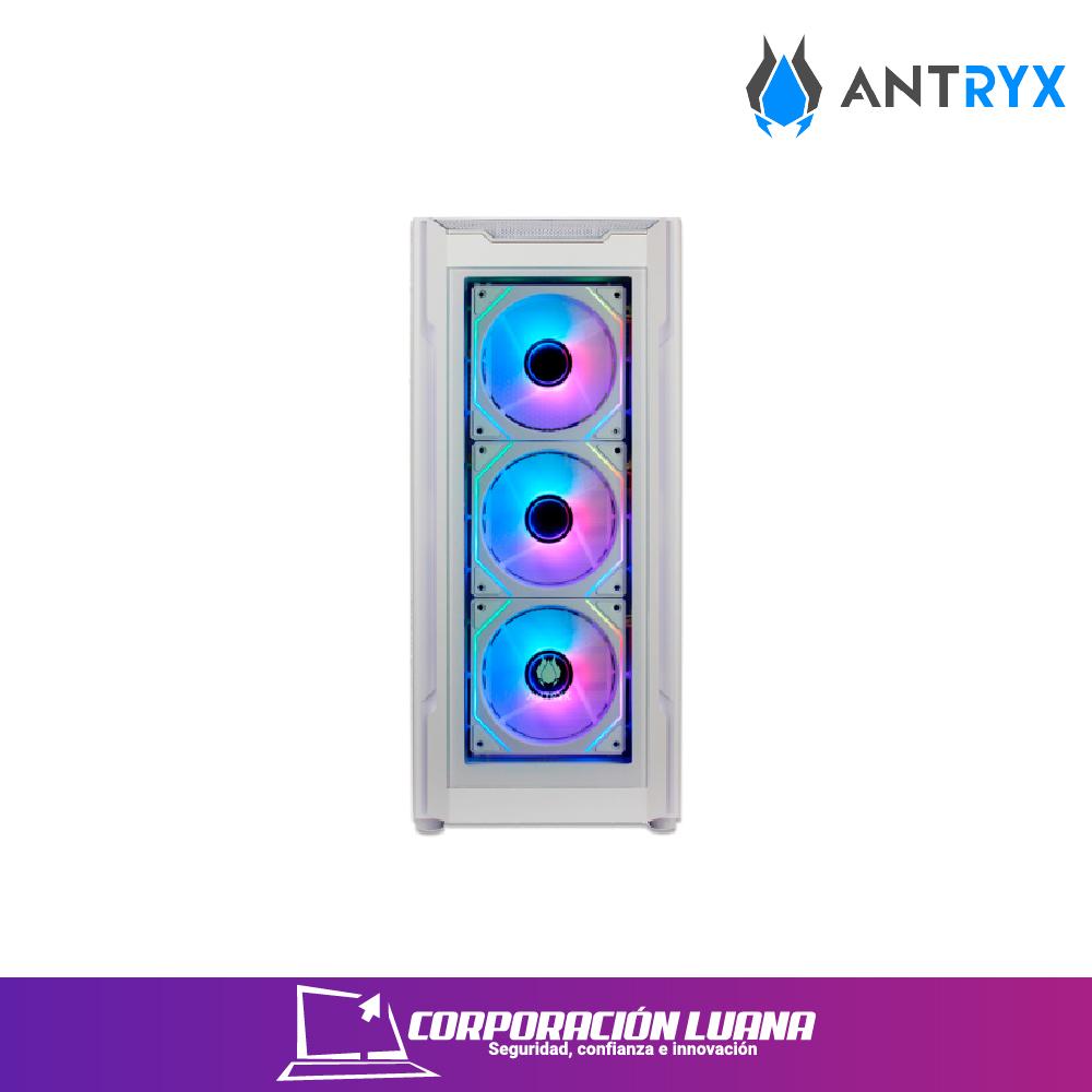 CASE ANTRYX RX-560 ( AC-RX560W ) S/ FUENTE | X3 FANES | ARGB | BLANCO
