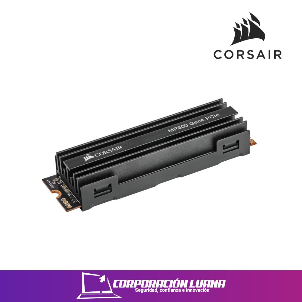 SSD M.2 CORSAIR MP600 CORE XT 1TB ( CSSD-F1000GBMP600XTR2 ) NVME PCIE 4 X4 | LECTURA 5900 MBS - ESCRITURA 5000 MBS