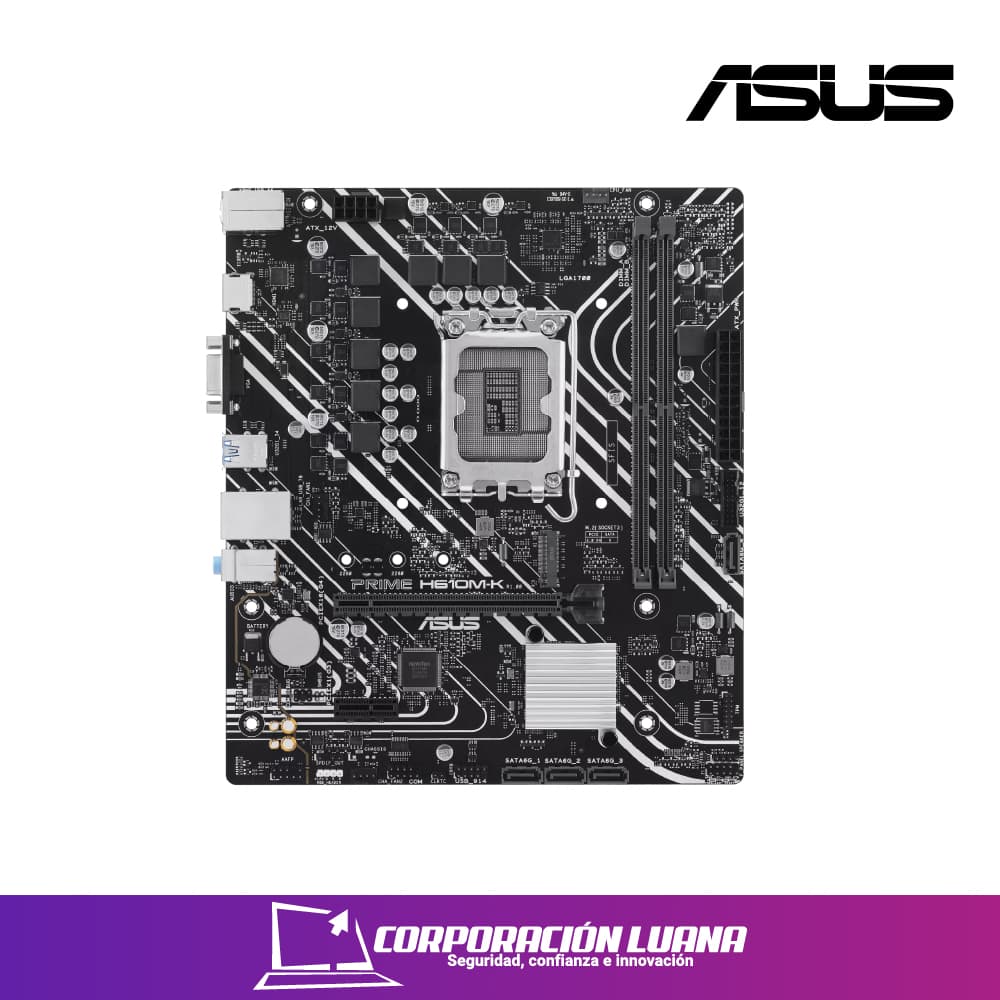 PLACA ASUS PRIME H610M-K ( 90MB1GA0-M0EAY0 ) DDR5 | LGA1700