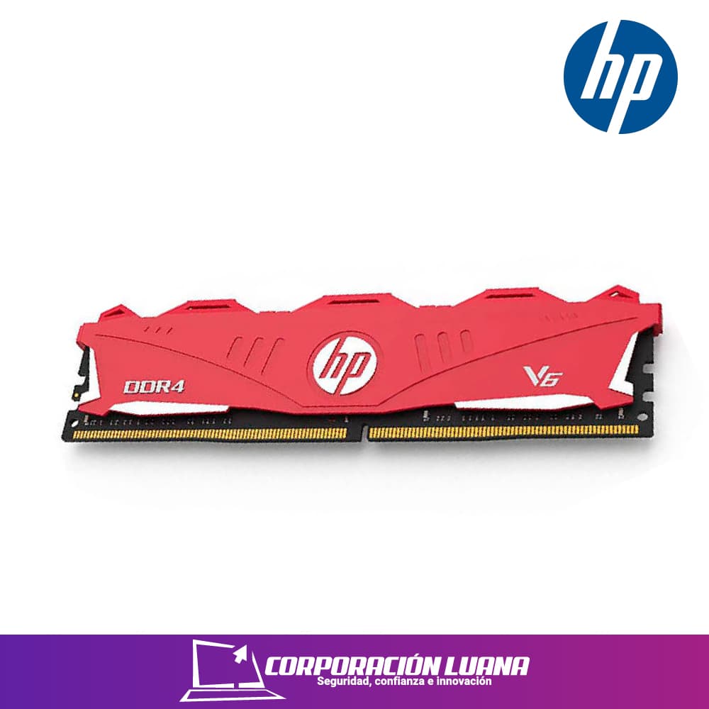 MEMORIA RAM HP 16GB 2666 MHZ ( PC4-2666 18-18-18-43 ) DDR4 | ROJA
