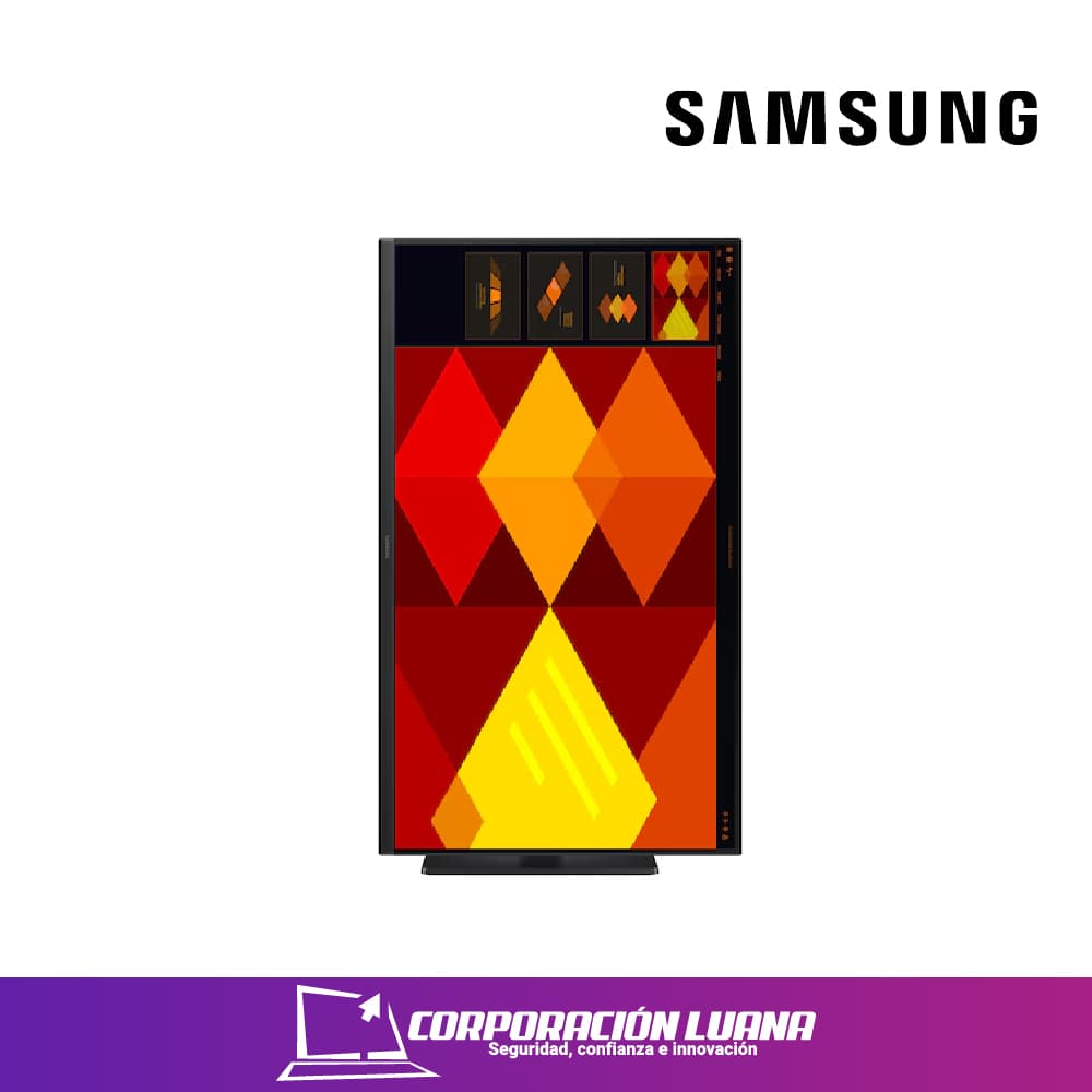 MONITOR SAMSUNG 27" ESSENTIAL S4 ( LS27D400GALXPE ) IPS - FHD | PIVOT | 100HZ - 5 MS | 2 HDMI - DP