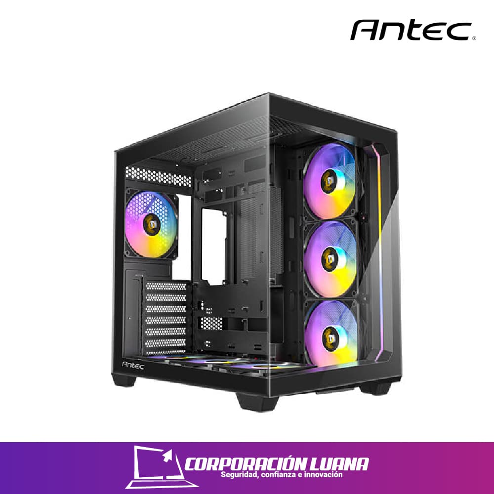 CASE ANTEC CONSTELLATION SERIES C5 ARGB ( 250415GXU2 ) S/FUENTE | NEGRO | X4 FANES