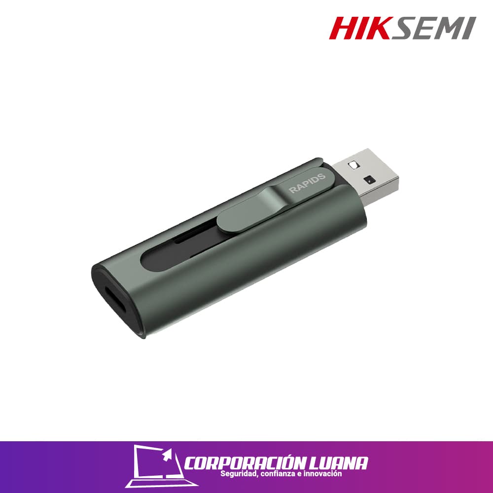 MEMORIA USB HIKSEMI RAPIDS PRO 1TB ( HS-USB-S1000 1T U3 ) 1000 MB/S | NEGRO