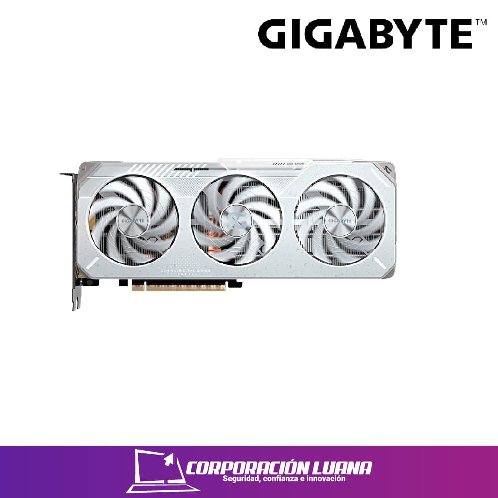 TARJETA DE VIDEO GIGABYTE RX 9060 XT GAMING OC ICE ( GV-R906XGAMINGOCICE-16GD) 16GB GDDR6 | 128 BIT | X3 FANES | X2 DP - 1 HDMI
