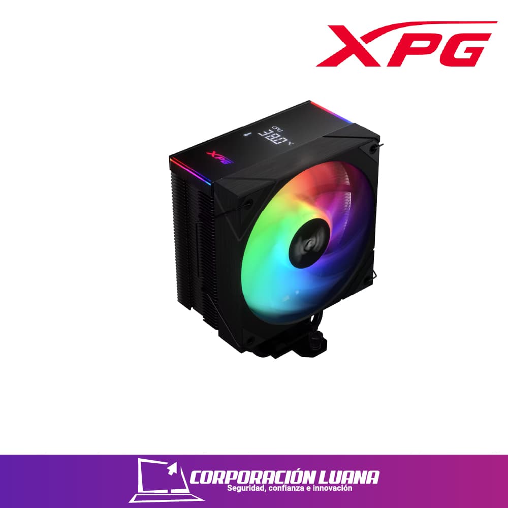 COOLER PROCESADOR XPG MAESTRO PLUS 42SA ( MAESTROPLUS42SA-BKCWW ) C/PANTALLA | 42 TDP | AMD - INTEL