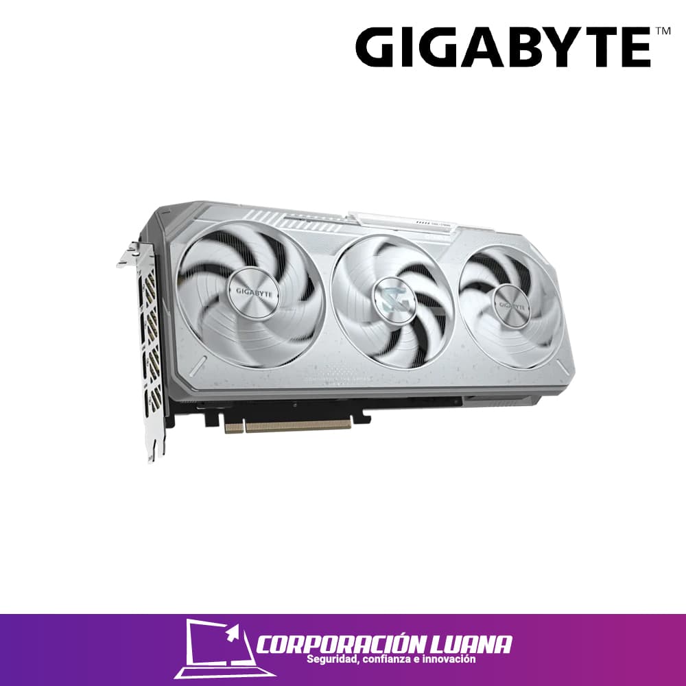 TARJETA DE VIDEO GIGABYTE RX 9070 XT GAMING ICE ( GV-R907XGAMINGOCICE-16GD ) 16GB GDDR6 | 256 BIT | X3 FANES | X2 DP - X2 HDMI