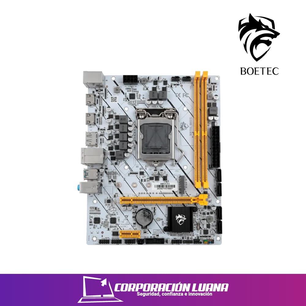 MOTHERBOARD BOETEC ( WH510 M.2 ) DDR4 | COMPATIBLE 10TH - 11TH | LGA1200