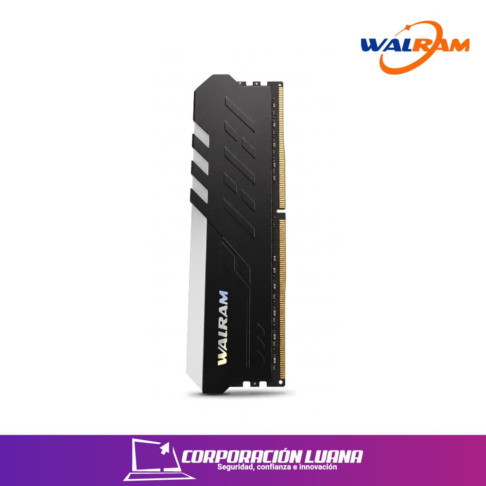 MEMORIA RAM WALRAM 16GB 3200 ( WALRAM-16GB3200RGB ) DDR4 | LED RGB